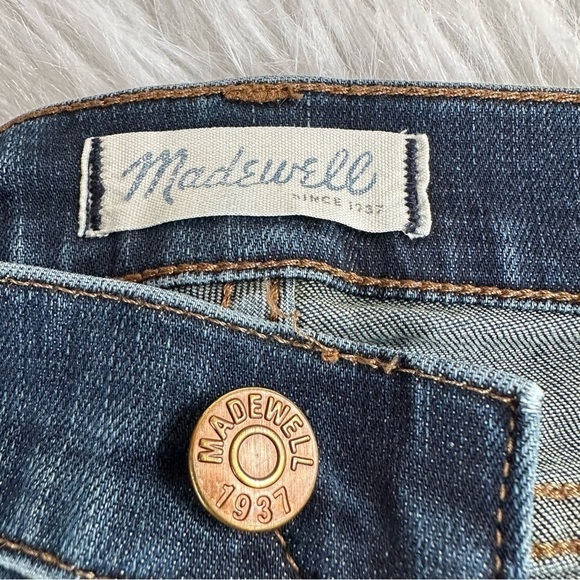 Madewell Jeans Pants Blue Denim Skinny Stretch Preppy Streetwear Casual Size 26 - Picture 4 of 8